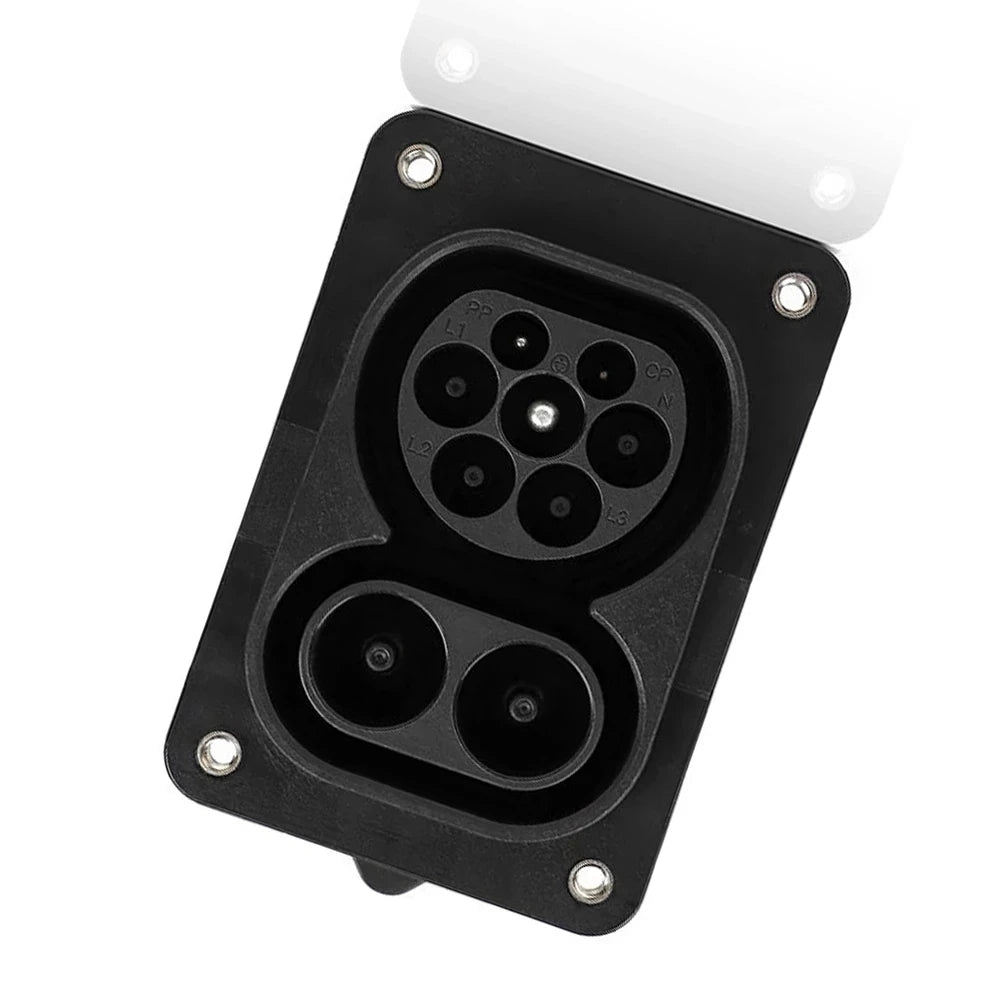 CCS2 Combo EV Socket for EVSE Electric Vehicle, 80A/125A/150A/200A CCS2 Charging Socket