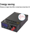 NOEIFEVO 12V 24V 36V 48V 60V 80V 110V Spannungseinstellbares Universal-Ladegerät, 200A 125A 50A 27A Stromeinstellbar, CC/CV Laden, Lithium Lipo LiFePO4 Blei-Säure-Akku Hochstromversorgung