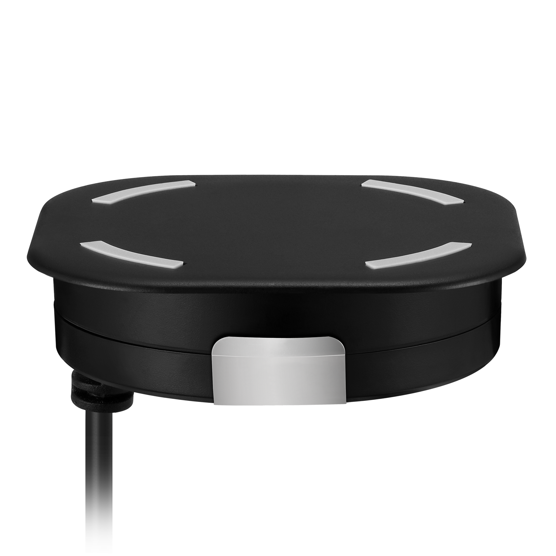 NOEIFEVO Magnetisk osynlig trådlös laddare, 30 mm underbordsladdningsmatta, möbelbord nattduksbord skrivbordsladdningsstation för iPhone 15/14/13/12/11/Samsung/LG/Google