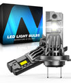 2 Stykker 100W 24000 Lumen Bil Hovedlyspærer, H7 H11 9005 9006 H4 LED Pærer