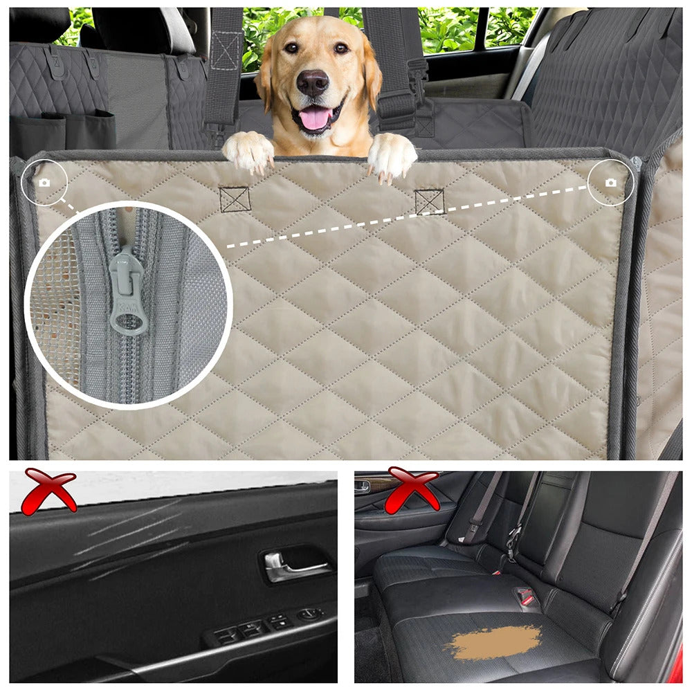 NOEIFEVO CA01 Pet Car Seat Protector Universal Waterproof Rear Seat Cover for Vehicles