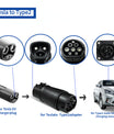 EV Adapter Tesla to Type 2, Converter for Tesla Charging Port to Type 2 Charging Port