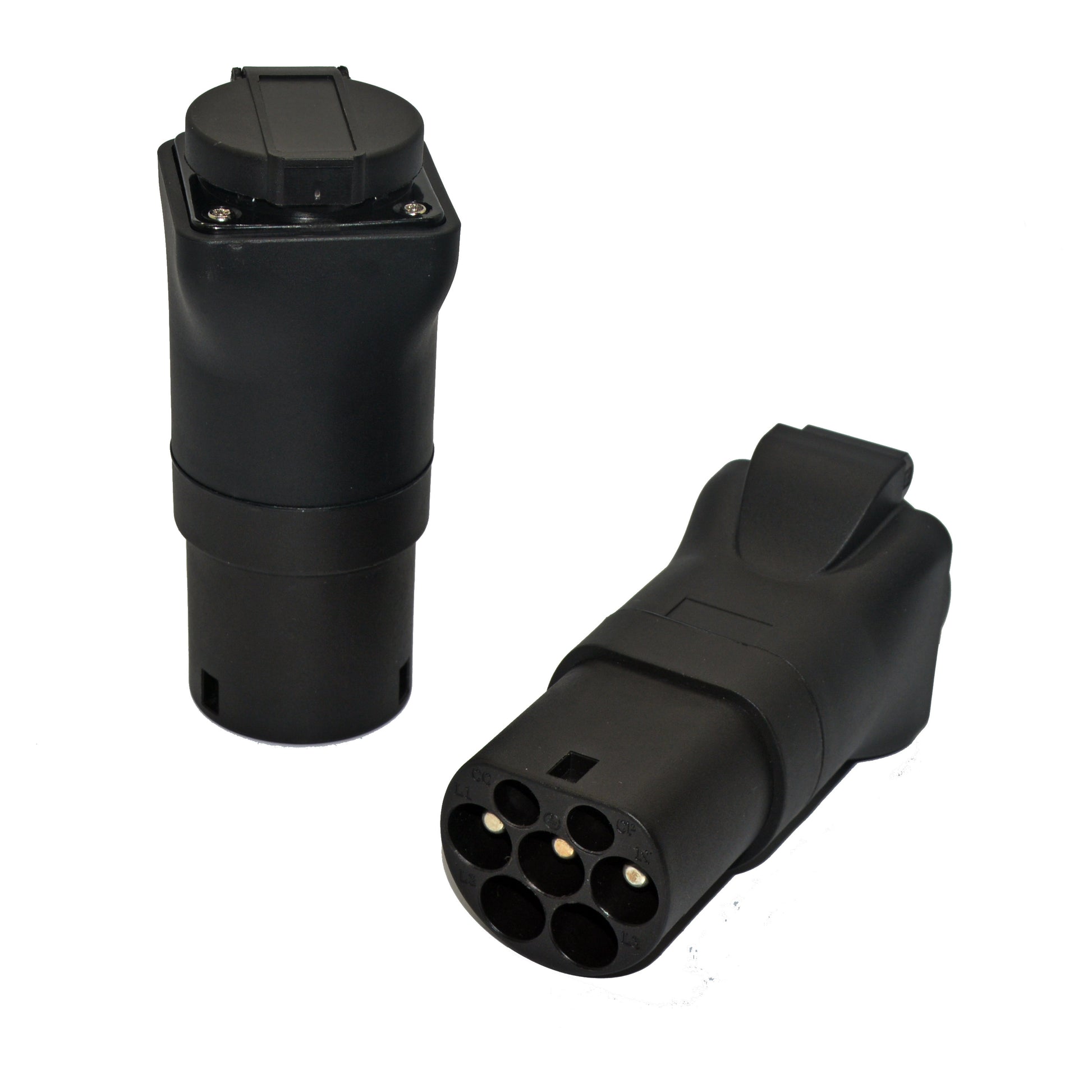 Noeifevo C2 Type2 plugg til Schuko-kontaktadapter, 16A 1-fase EV-adapter for å få strøm fra EV-ladestasjonen