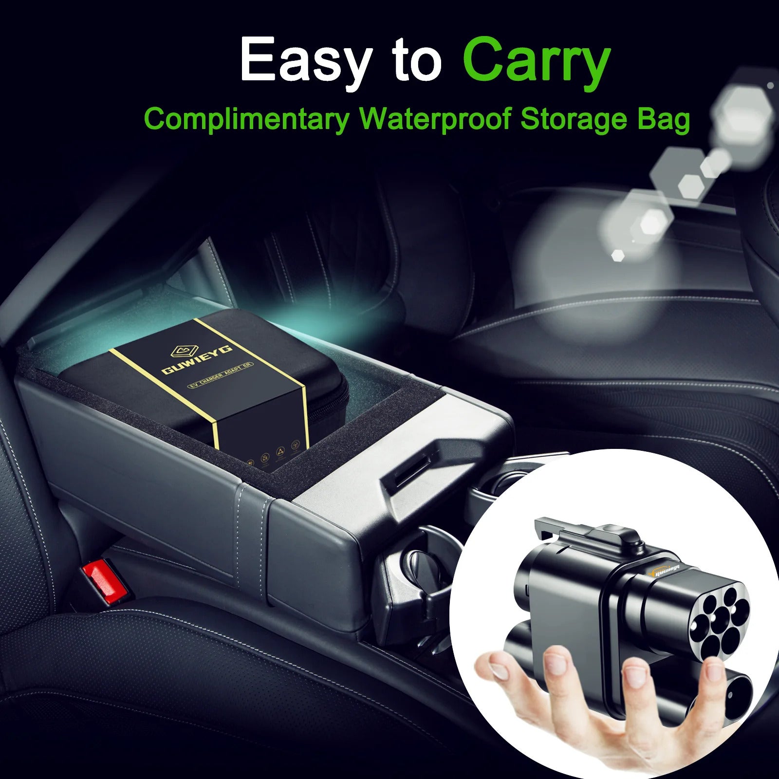 Adaptador de cargador EV NOEIFEVO CCS2 a CCS1, adaptador de cargador EV CCS2 a CCS1, adaptador DC AC 350A 350kW 1000V para vehículos eléctricos, utiliza el cargador CCS2 Tipo 2 para cargar un vehículo eléctrico CCS1 Tipo 1