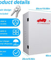 NOEIFEVO EV Wallbox Protective Enclosure - Universal, Weatherproof & Anti-Theft with Storage Hooks