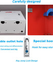 NOEIFEVO EV Wallbox Protective Enclosure - Universal, Weatherproof & Anti-Theft with Storage Hooks