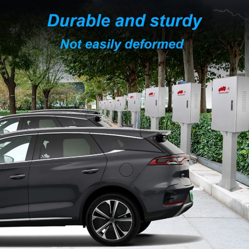 NOEIFEVO EV Wallbox Protective Enclosure - Universal, Weatherproof & Anti-Theft with Storage Hooks