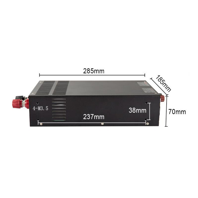 NOEIFEVO 12V 24V 36V 48V 60V 80V 110V Spannungseinstellbares Universal-Ladegerät, 200A 125A 50A 27A Stromeinstellbar, CC/CV Laden, Lithium Lipo LiFePO4 Blei-Säure-Akku Hochstromversorgung