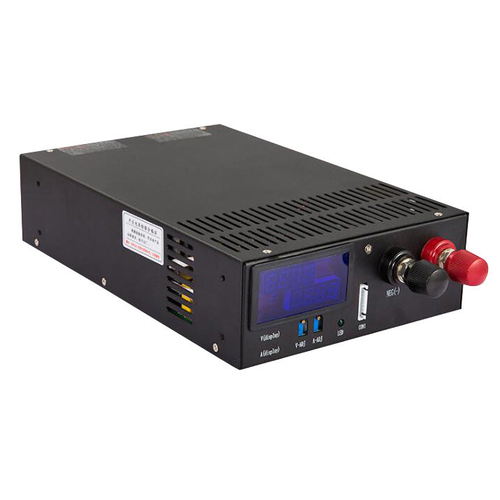 NOEIFEVO 12V 24V 36V 48V 60V 80V 110V Spannungseinstellbares Universal-Ladegerät, 200A 125A 50A 27A Stromeinstellbar, CC/CV Laden, Lithium Lipo LiFePO4 Blei-Säure-Akku Hochstromversorgung