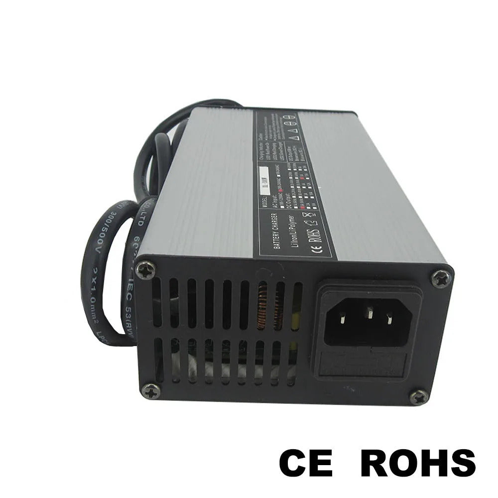 3.65V 20A Fast Charger for 1S 3.2V / 3.3V LiFePO4 Battery with Cooling Fans