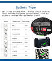 NOEIFEVO 12V 60A DC-DC Charger-Booster for RVs, Campers, and Boats – Compatible with LiFePO4, Lithium, Lead-Acid (AGM/GEL) Batteries, Supports Bluetooth