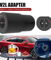 Adattatore V2L per Xpeng G9 G6 P7 G3i, adattatore di scarica EV, Tipo 2 a Schuko 10A 2,5 kW presa di scarica