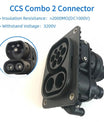 CCS2 Combo EV Socket for EVSE Electric Vehicle, 80A/125A/150A/200A CCS2 Charging Socket