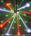 60W 4 Arm Partyleuchte, RGBW-LED-Bühnenleuchte mit Fernbedienung/DMX-Steuerung, Discolichter für Hochzeiten, Partys, KTVs, Clubs und Bars