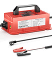 NOEIFEVO 43.8V 12A Waterproof LiFePO4 Battery Charger for 36V (38.4V) 12S LiFePO4 Battery