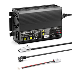 NOEIFEVO 54.75V 10A LiFePO4 Battery Charger for 48V 15S LiFePO4 Battery