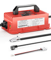 NOEIFEVO 14.6V 30A Wasserdicht Lithium LiFePO4 Akku-Ladegerät für 12V(12.8V) 4S LiFePO4 Akku, 0V BMS-Aktivierung, automatische Abschaltung mit vollem Schutz