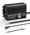 Noeifevo 14,6V 40A LiFePO4 nabíječka baterií pro rychlonabíječku pro 12V(12,8V) lithiovou LiFePO4 200Ah baterii, automatické vypnutí s plnou ochranou