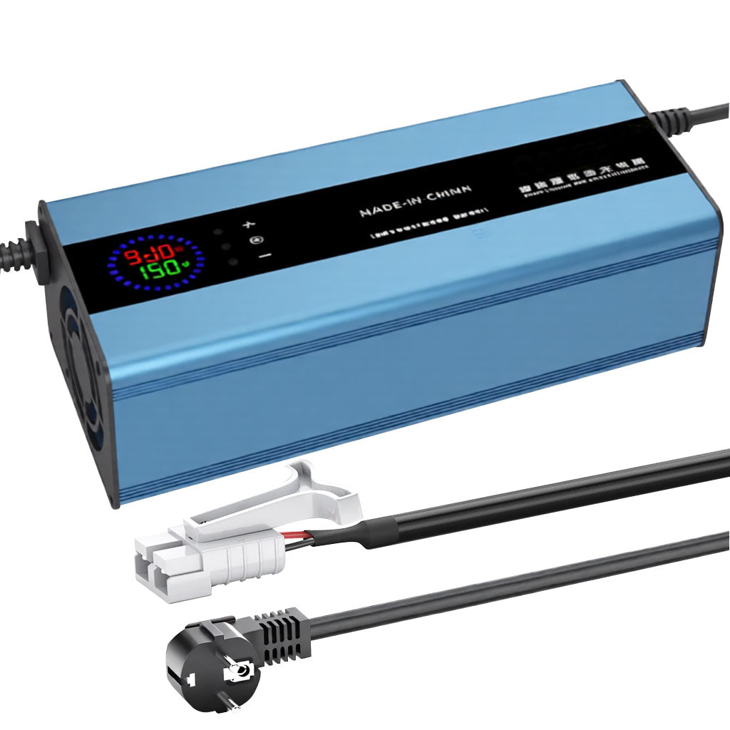 NOEIFEVO 2-10A Strom 10-93V Spannung Einstellbar Li-Ion LiFePO4 Lithium-Ladegerät Für 36V 48V 60V 72V 84V Batterie