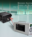 NOEIFEVO 0-120V 1-25A Universal Ladegerät, Gleichstromladegerät, Ladegerät für Lithium-LiFePO4-Akkus, Ladegerät für Bleiakkus, geeignet für alle Akkus mit einer Ladespannung von bis zu 120 V